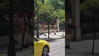 Evzones Greek Presidential Guard Τomb of Unknown Soldier Monument in Athens 9 - 5 - 2026
