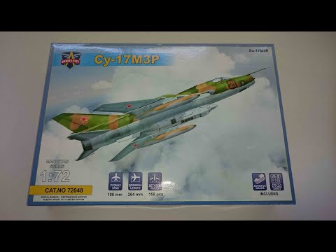 1/72 Modelsvit SU-17M3R unboxing