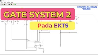 Gate System 2 pada EKTS / Palang pintu