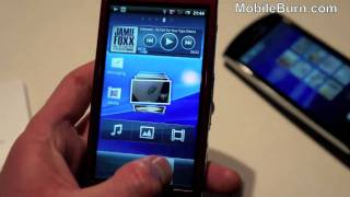 Sony Ericsson Xperia neo live video demo screenshot 5