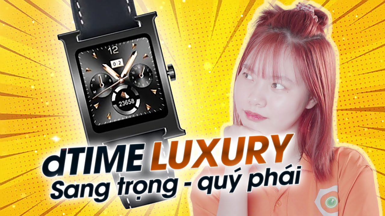 dTime Luxury: Chiếc đồng hồ thông minh đo được huyết... - youtube