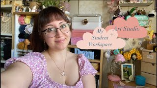🪩An Updated Tour of My Workspace/Art Studio📝 by Olivia Rose Bean 530 views 2 months ago 13 minutes, 18 seconds