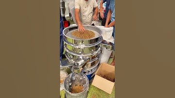 3 deck vibrating screen for flower species