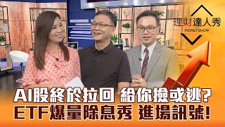 【理財達人秀】緯創.廣達⋯AI股終於回檔該買該賣？0056爆量比拚00878 人氣ETF除息秀 1訊號進場息價雙賺？｜李兆華、朱家泓、陳唯泰《理財達人秀》2023.07.05