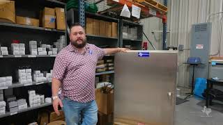 Duplex GRUNDFOS Storm Water Control Panel