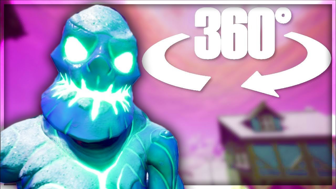 🕶 Fortnite Ice Zombies in Virtual Reality - 360° Experience