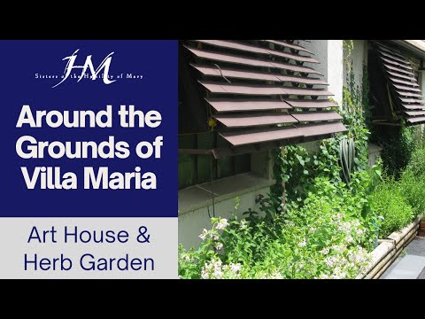 Around the Grounds of Villa Maria-Art House & Herb Garden