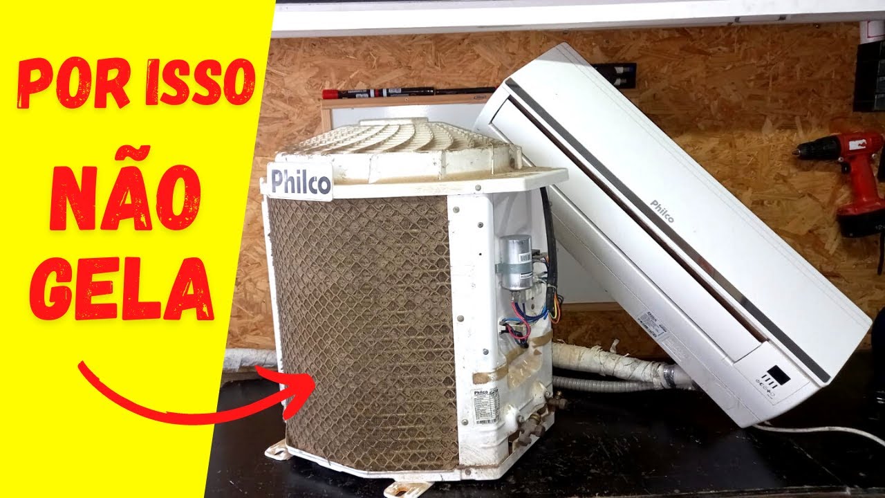 MEU ar condicionado NÃO GELA - ESTE pode ser o DEFEITO do aparelho