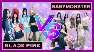 BLACKPINK VS BABY MONSTER