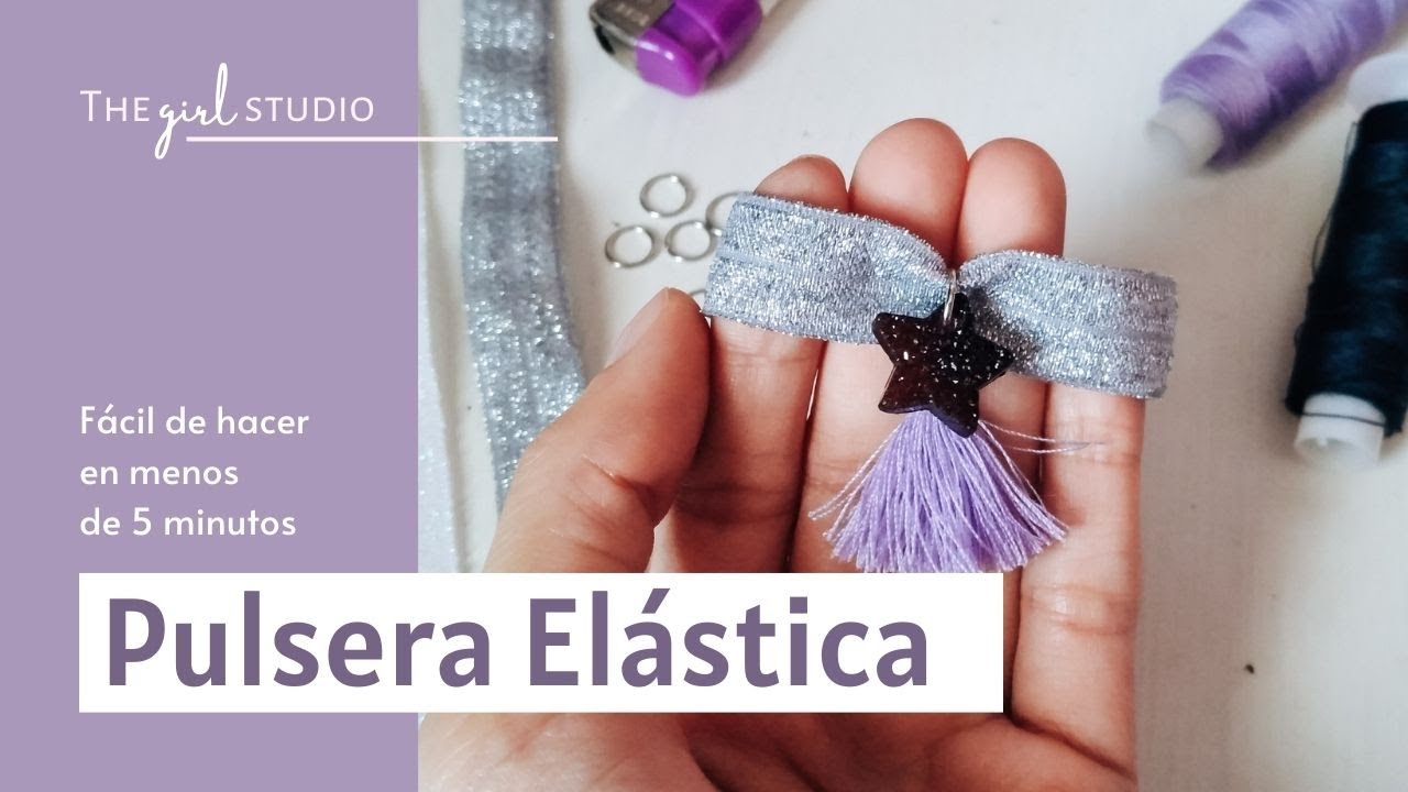 DIY | Cómo hacer una pulsera fácil en MENOS de 5 MINUTOS ⚡ Paso a Paso