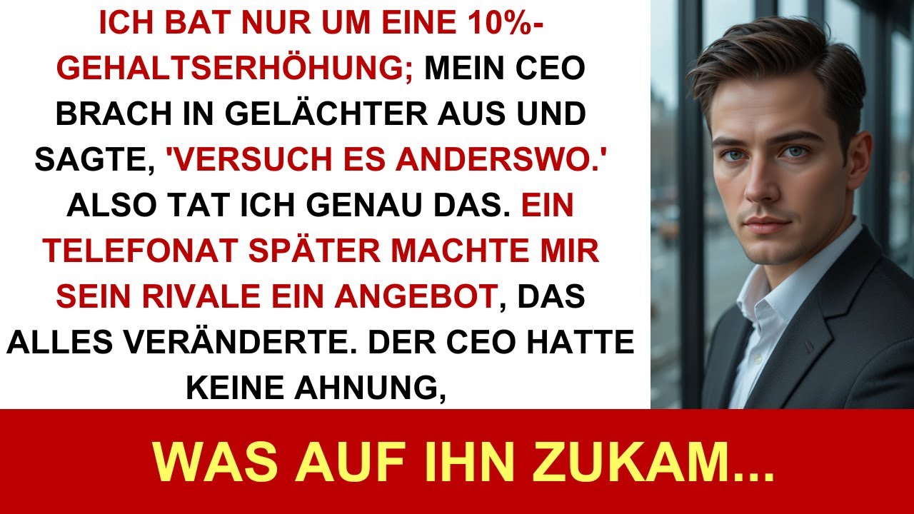 Mein Ceo Lachte Über Meine 10%-forderung – Ich Nahm Meine Skills Zum Rivalen Und Bekam Anerkennung!!