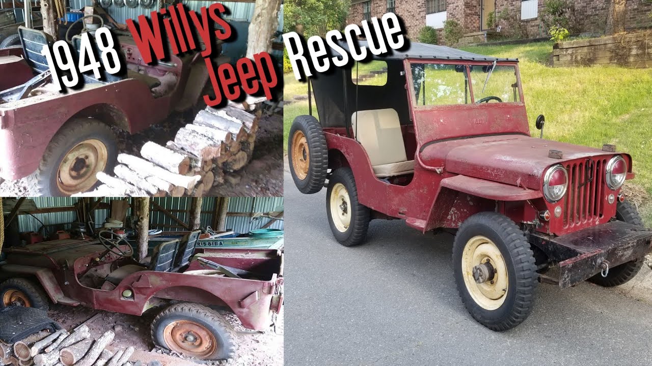 1948 Willys Jeep RESCUE! Over 3 SLOW Years of Work in UNDER 14 Minutes!