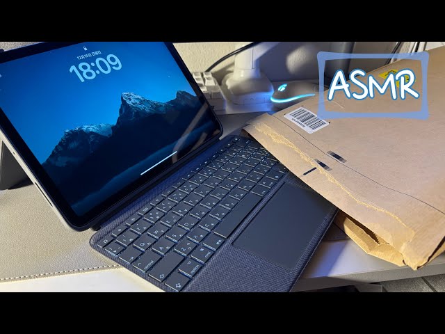 ASMR 開封する音　コンボタッチキーボード