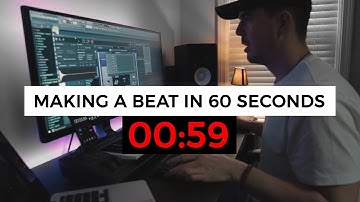 Making a beat in 60 seconds. (Beat Making Challenge)