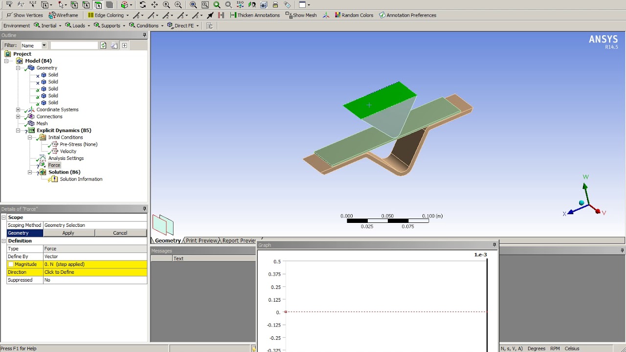 Sheet metal bending in ansys workbench by Mayur Kashetti ,sinhgad