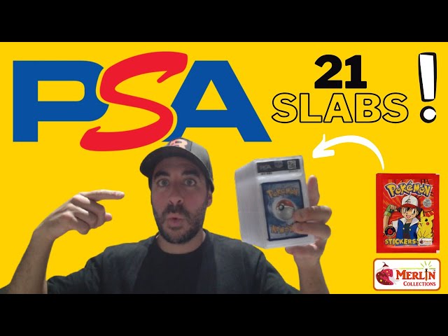 MY BIGGEST PSA SUB EVER! 21 SLABS BACK! *Pokemon Cards + 1999