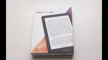 Rakuten Kobo Clara HD E-Reader Unboxing and Initial Setup