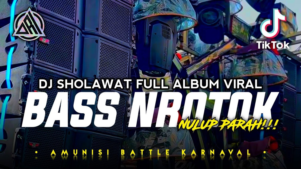 DJ SHOLAWAT MIDDLE NROTOK - FULL ALBUM SHOLAWAT BASS PANJANG HOREG  || LAGU RELIGI TERBARU 2025