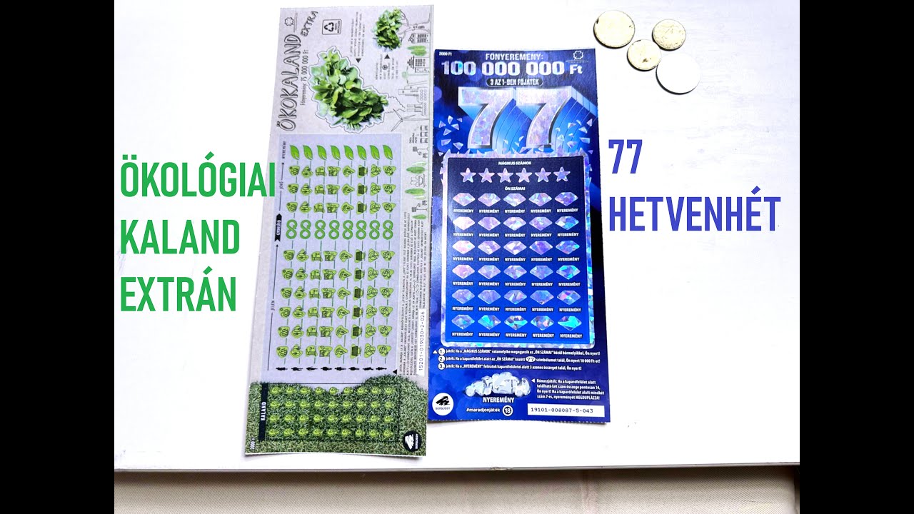 Ökokaland Extra és 77 Sorsjegyek By KaparóDuó