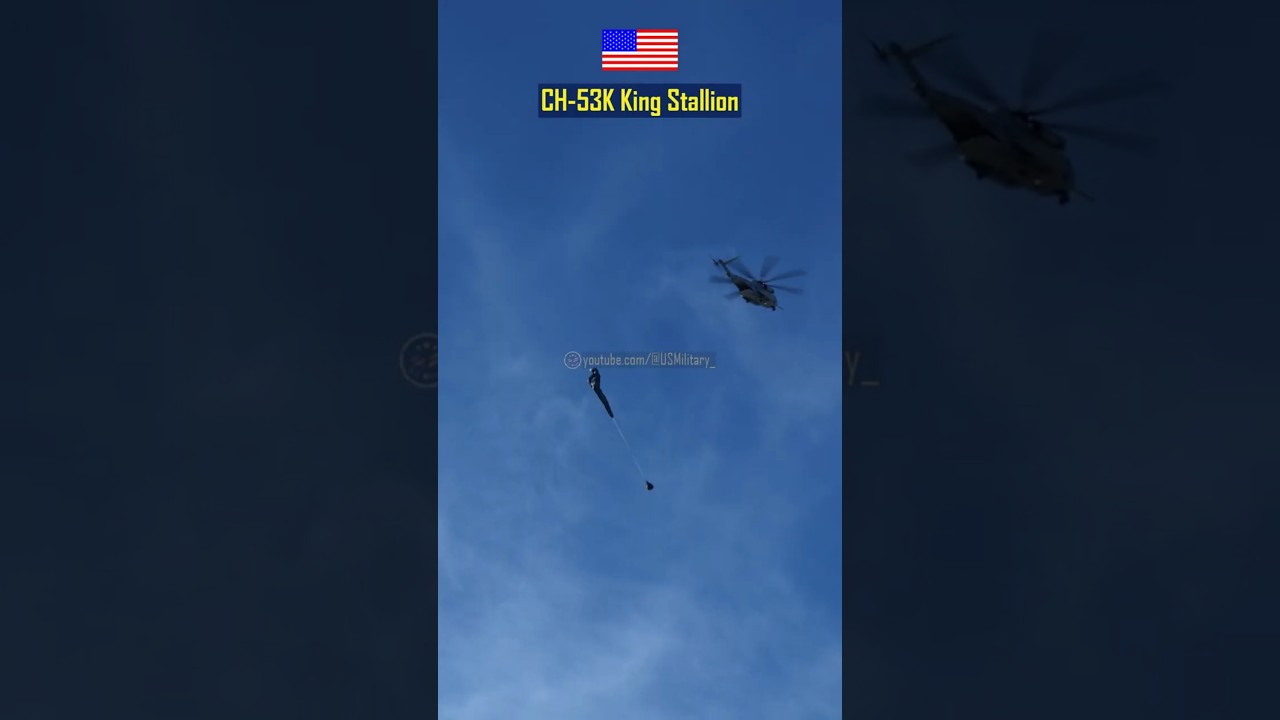 This Cargo Drop Could Only Be Done by a CH-53K