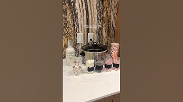 Hot Cocoa Bar idea for your next party❄️❤️✨