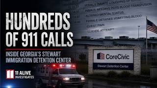 Hundreds of 911 calls offer rare look inside Georgia's largest ICE detention center as debate grows