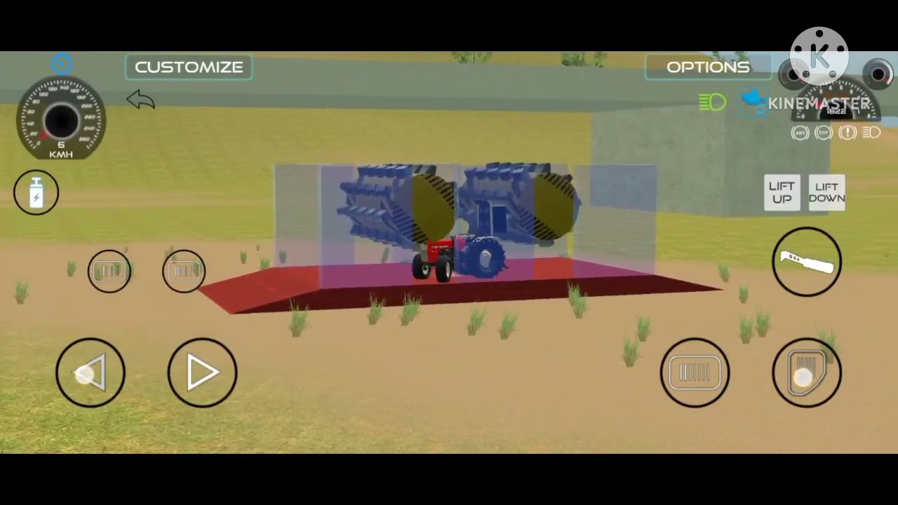 tractor ki majbuti check karne ke liye experiment