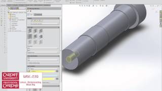 UAV 02 - Spindle CAD model