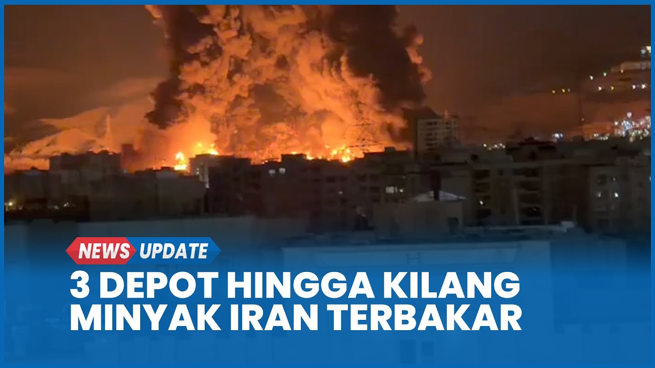 Teheran Membara, 3 Depot hingga Kilang Minyak Iran Terbakar Dihantam Rudal Israel