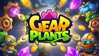 Gear Plants: Merge Defense Game All Mobile Video Gameplay screenshot 1