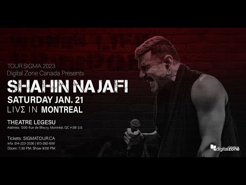 Shahin Najafi Live Concert In Montreal 2023 آخرین کنسرت شاهین نجفی در کانادا 