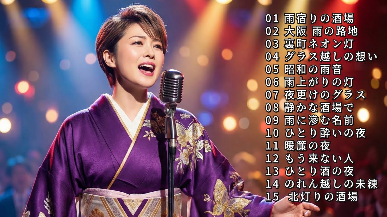 【演歌】涙で枕を濡らす冬の夜 ❄️ 心に染みる昭和演歌メドレー