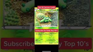 Top 10 Cacnea Cards