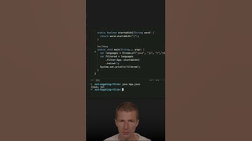 How To Negate a Filter - the "Not" Filter #java #shorts