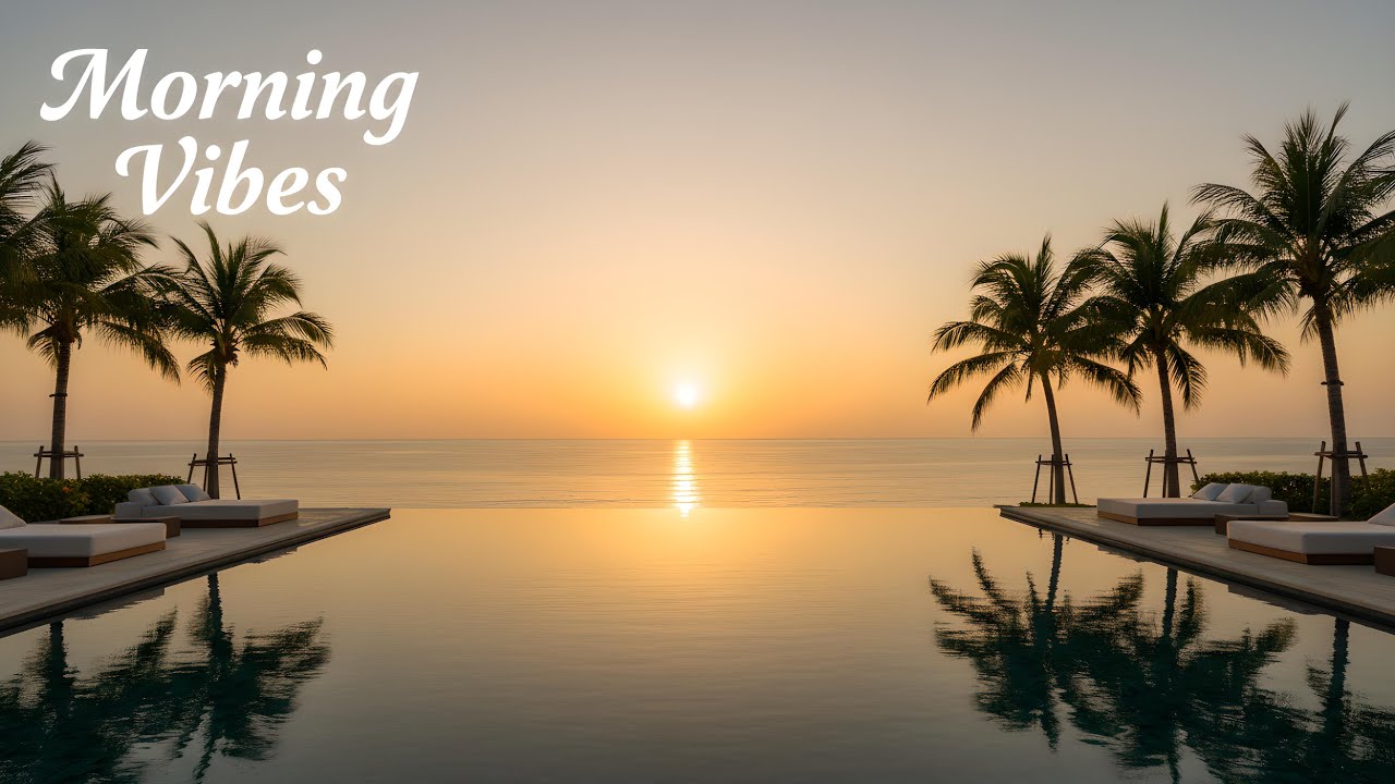 Tropical Chill – Serene Morning Escape | Relax & Unwind