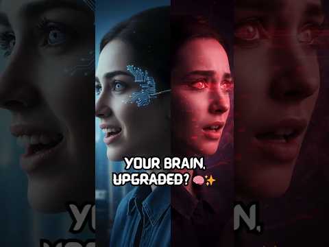 Brain–Computer Interface: Would You Risk It? 🧠⚡| Transhuman Future #shorts