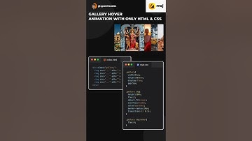 Awesome Photo Gallery using HTML and CSS