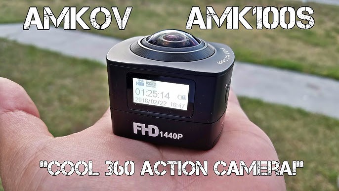 4K WIFI 360° Panoramic Sports Action Camera 16MP Video DVR Waterproof  XDV360-V1