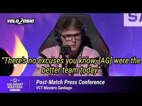 Gentle Mates (M8 vs. AG) | VALORANT Masters Santiago | Post-match Press Conference