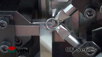 CNC Spring Machine CF-320-1.6mm compression spring -410 pcs/min- YHM