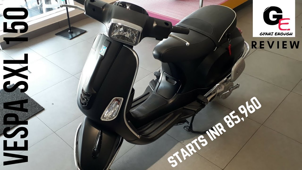 piaggio vespa sxl 150cc