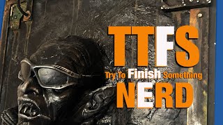 TTFS:  Completion of the Star Wars The Mandalorian Carbonized Bounty Office Door