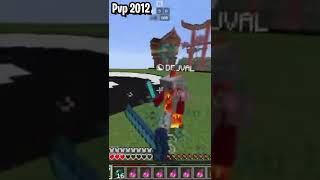 MINECRAFT PVP 2012 vs 2022 #shorts #minecraft #minecraftshorts