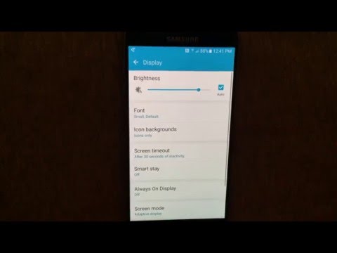 How To Change Font Style And Size On Galaxy S7 And Galaxy S7 Edge