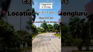 Capgemini - Mass Hiring - 2025 | Off-Campus - 2025 | Associate Software Engineer | Test Engineer