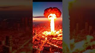 Chaos Unleashed Nuclear Strike On A City nuclear atomic bomb