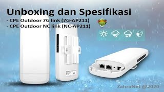 Unboxing router 7Glink AP211 access point outdoor high power 1000mW