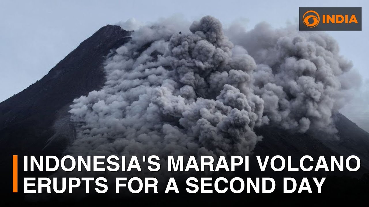 Indonesia's Marapi volcano erupts for a second day and other top news ...