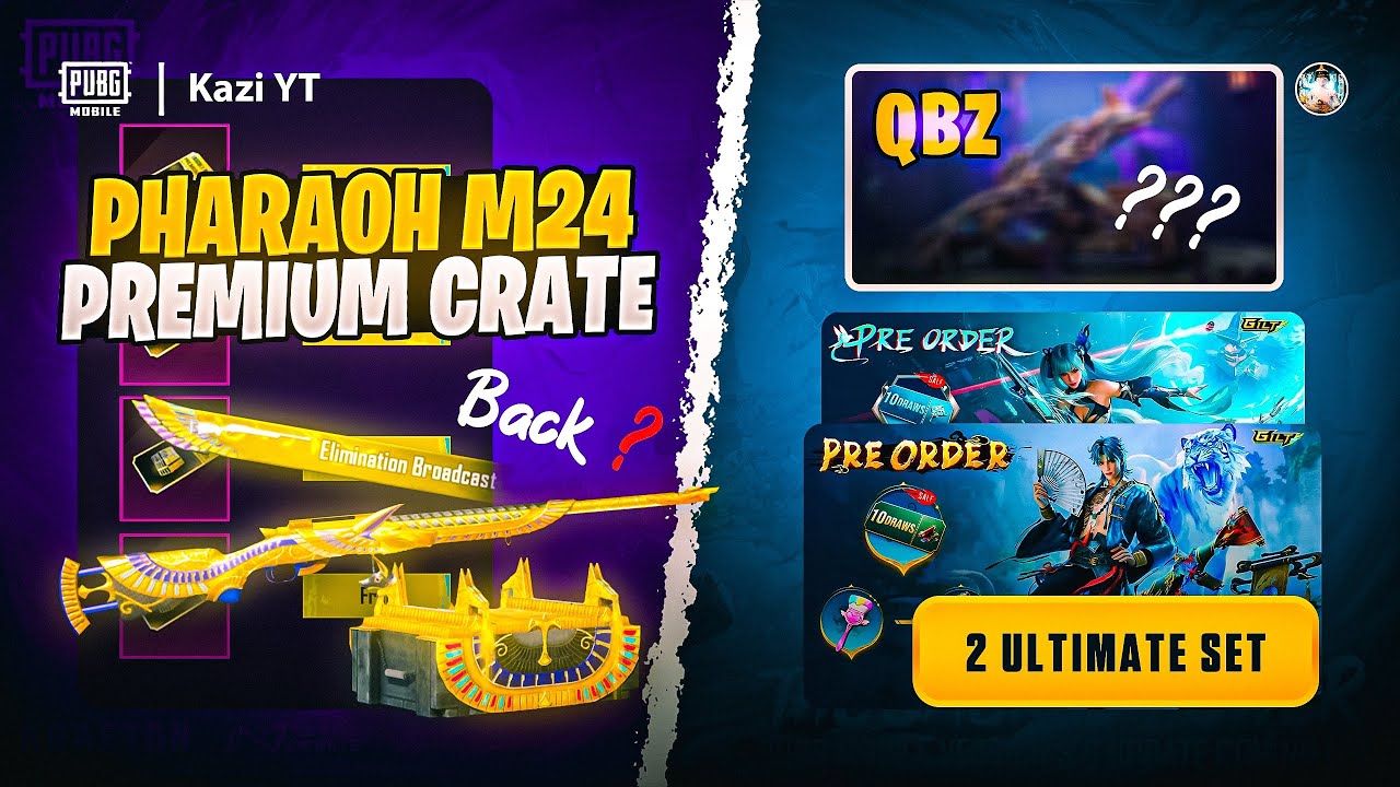 Pharaoh M24 Back?? 😱 | 2 New Ultimate UpComing 🔥 | Kazi YT