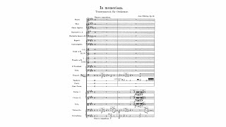 Sibelius: In memoriam, Op. 59 (with Score)